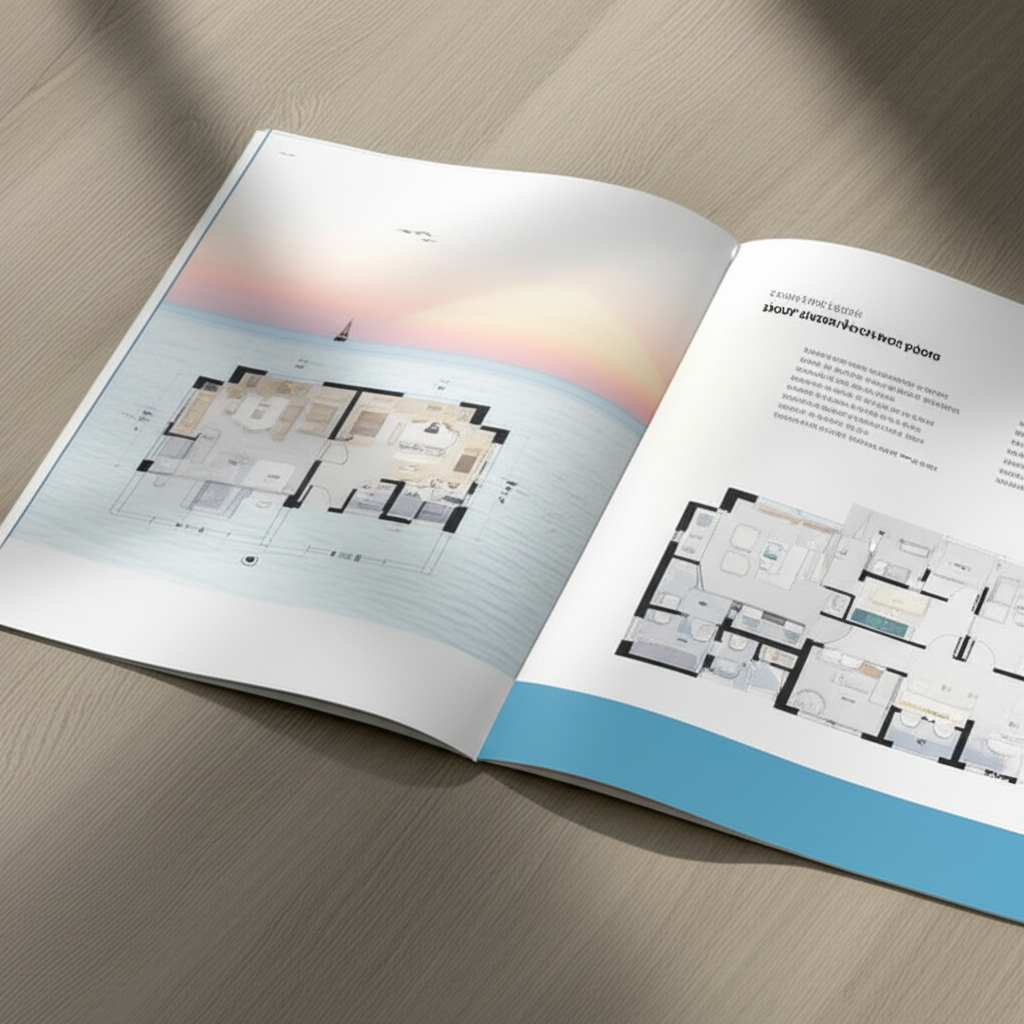 Catálogos y Folletos para Feria Inmobiliaria - Imagen 1