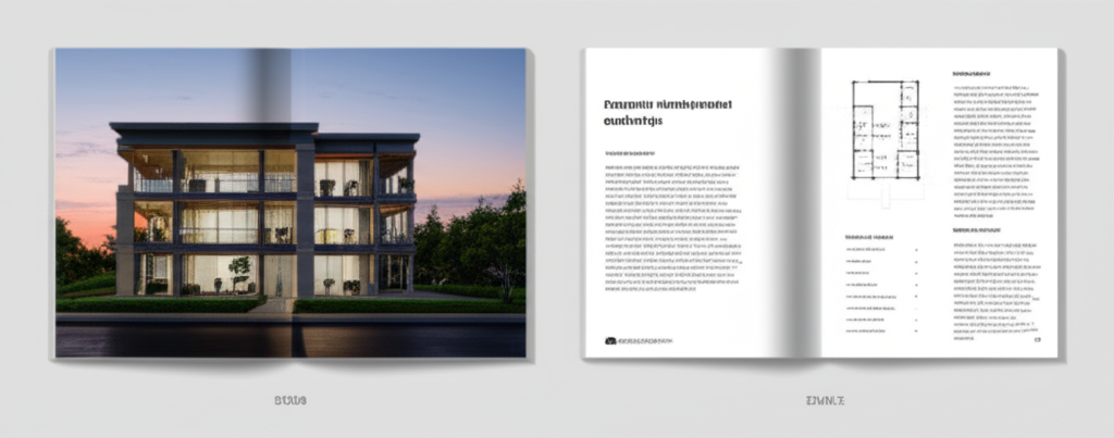 Catálogos y Folletos para Feria Inmobiliaria - Imagen 2